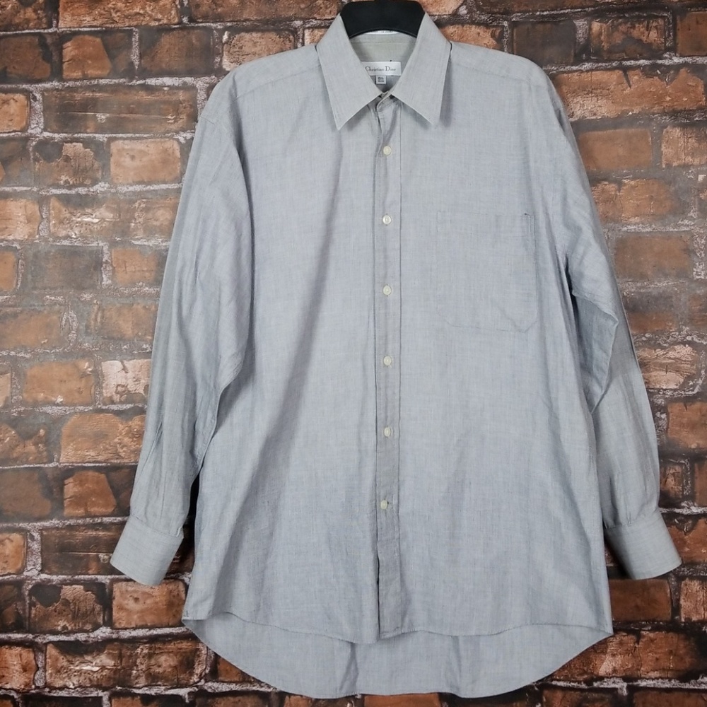 Christian Dior| Mens Dress Shirt sz 15 1/2- 32 33